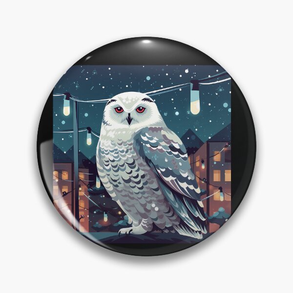 Item preview, Snowy Owl in Ornament, Love Owls designed and sold by Logiamerch.