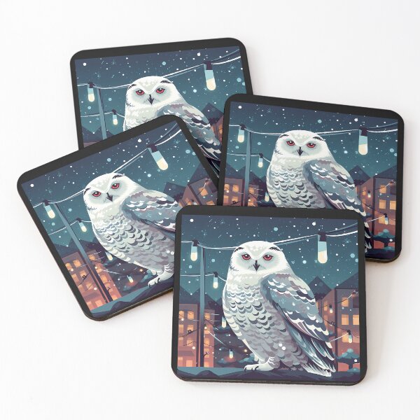 Item preview, Snowy Owl in Ornament, Love Owls designed and sold by Logiamerch.
