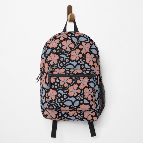 Item preview, Flora Fall Black designed and sold by mirimo.