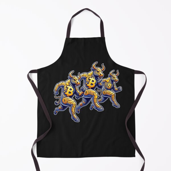 Item preview, Bullrun crypto bull bitcoin designed and sold by GalaxyGraffiti.