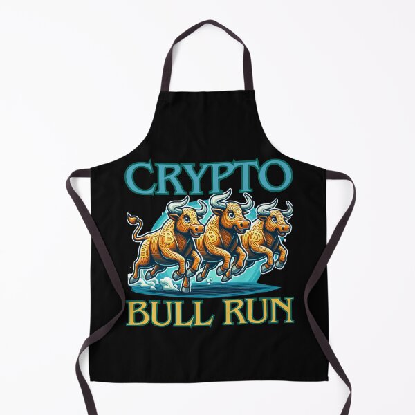 Item preview, Bullrun crypto bull bitcoin designed and sold by GalaxyGraffiti.