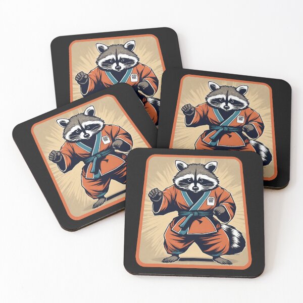 Item preview, Raccoon Judo designed and sold by Eolithic.