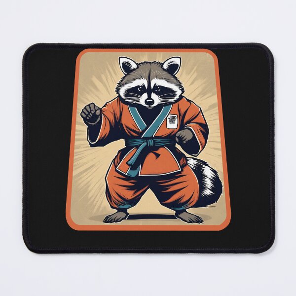Item preview, Raccoon Judo designed and sold by Eolithic.