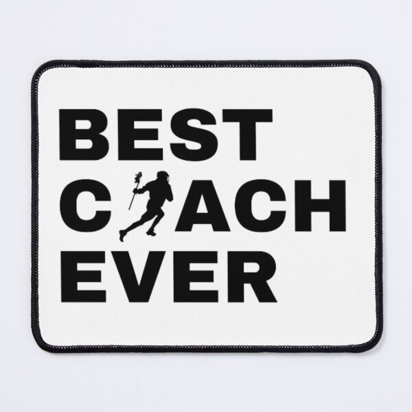 Item preview, Best Coach Ever Lacrosse - Black designed and sold by GymWearDepot.