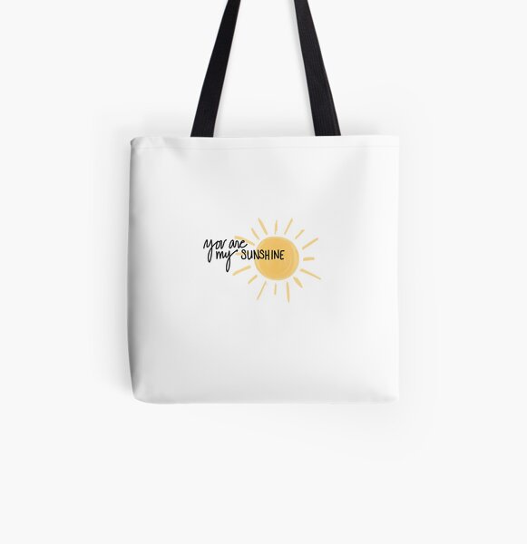 Du bist mein Sonnenschein Allover-Print Tote Bag
