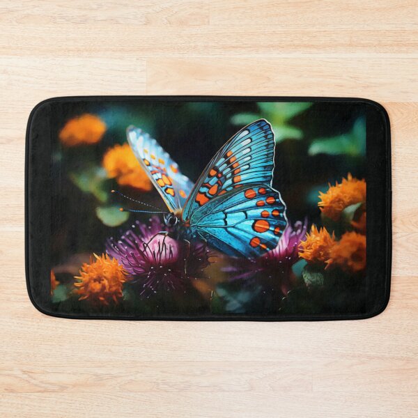 Item preview, a closeup macro photo of tiny cute adorable colorful butterfly, macro inspirations designed and sold by Gabi.Media.