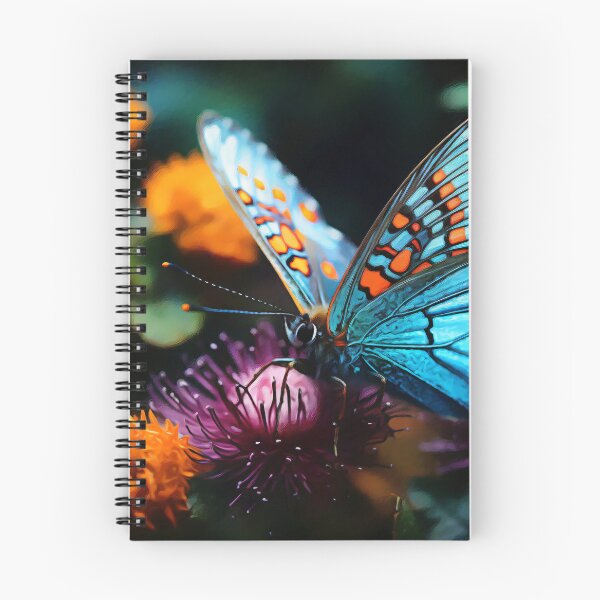 Item preview, a closeup macro photo of tiny cute adorable colorful butterfly, macro inspirations designed and sold by Gabi.Media.