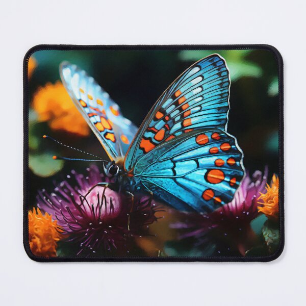 Item preview, a closeup macro photo of tiny cute adorable colorful butterfly, macro inspirations designed and sold by Gabi.Media.