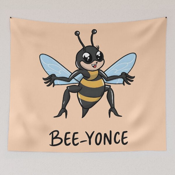 Item preview, Bee-Yonce dancing single ladies Beyonce song designed and sold by ChataMaroon.