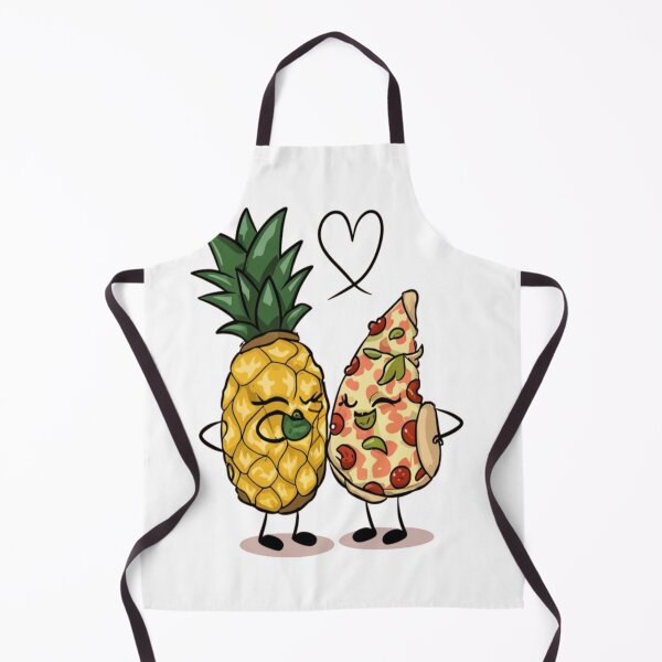 Item preview, pineapple and pizza kissing designed and sold by unicornunicorn.