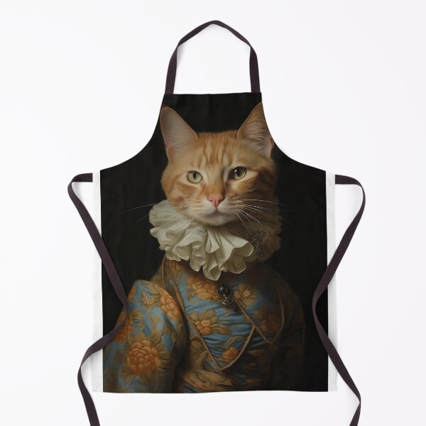 Item preview, Custom renaissance cat portrait - Tiger designed and sold by PimpMyPet.