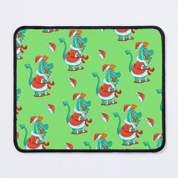 Item preview, Dragon Santa cookies Christmas new year pattern hat green designed and sold by Folomkina-store.