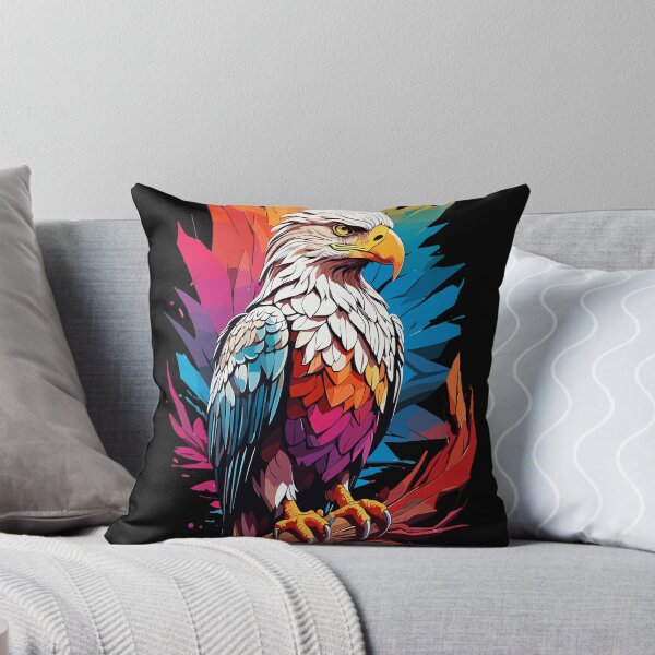 Item preview, A Colorful Cartoon Eagle ✨ designed and sold by firecard.