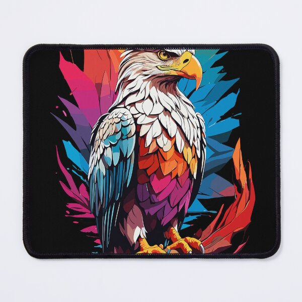 Item preview, A Colorful Cartoon Eagle ✨ designed and sold by firecard.