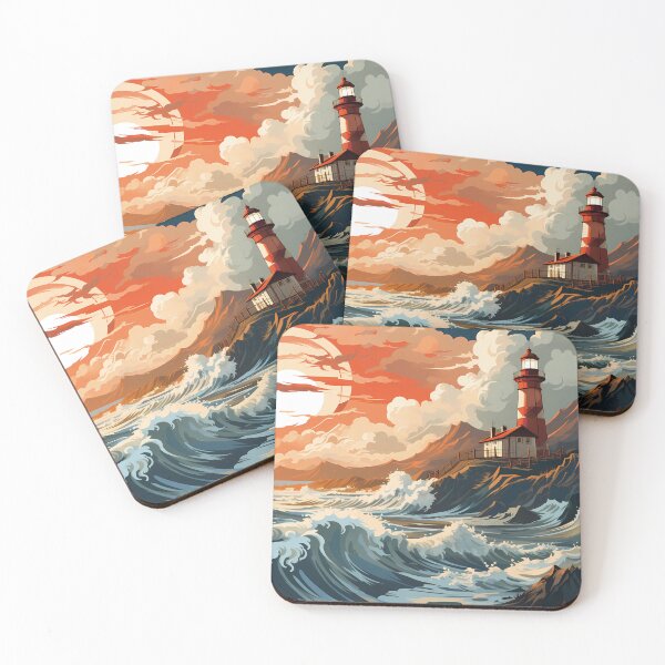 Item preview, Sunset Surge at Sentinel Point designed and sold by Felix Tanner.