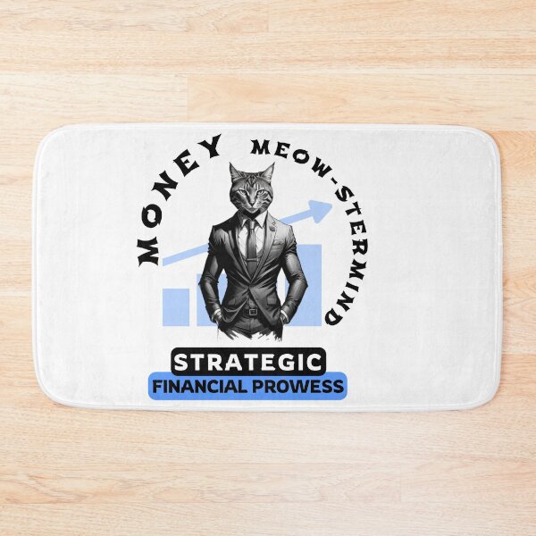 Item preview, Money Meow-stermind: Strategic Financial Prowess designed and sold by Hungry-Murphy.