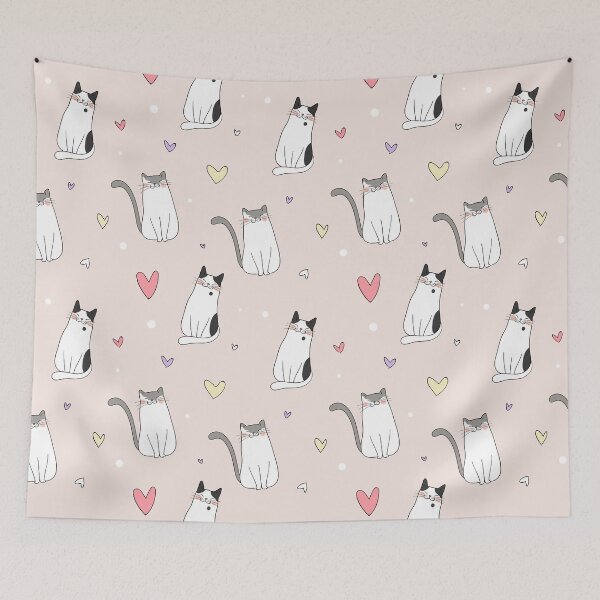 Item preview, Cats Seamless Pattern - Cute  designed and sold by blockshop.