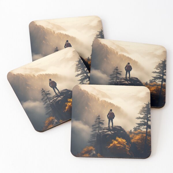 Item preview, Solitude in the Misty Mountains designed and sold by Shirtastically.