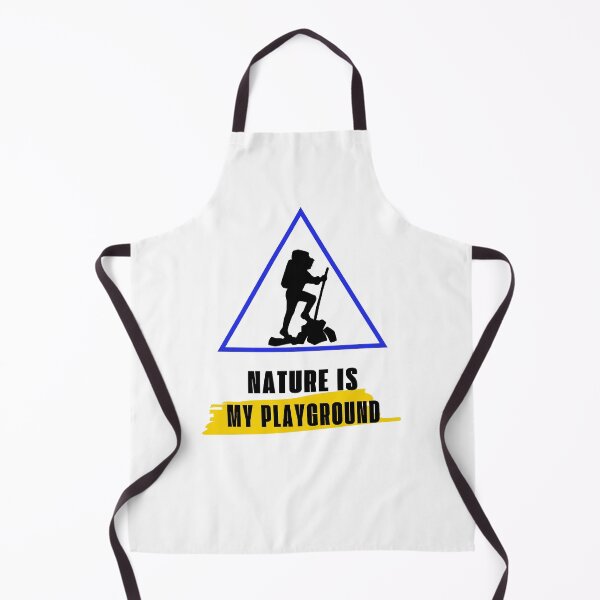 Item preview, Nature is my playground camping hiking designed and sold by BreadnButter97.