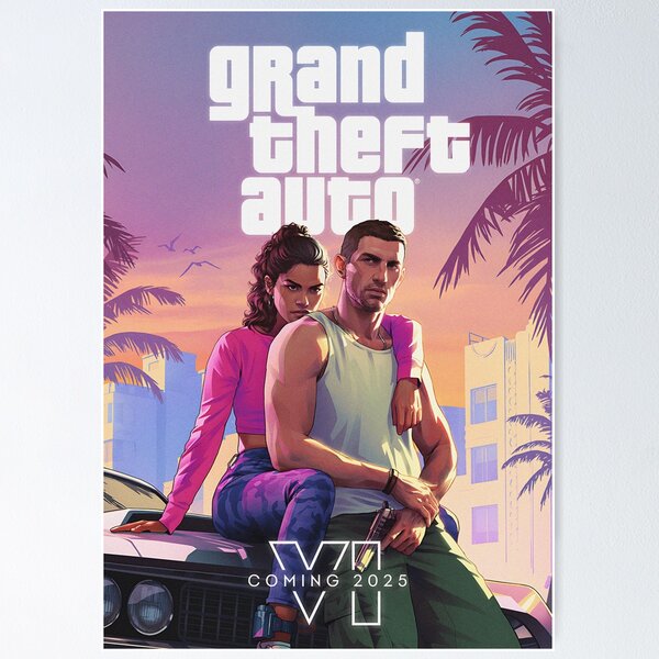 GTA 6 Vice City Poster