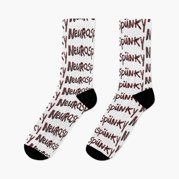 Item preview, Neurospunky (Red/Black) - Hand-Lettered Design designed and sold by JillPillDesign.