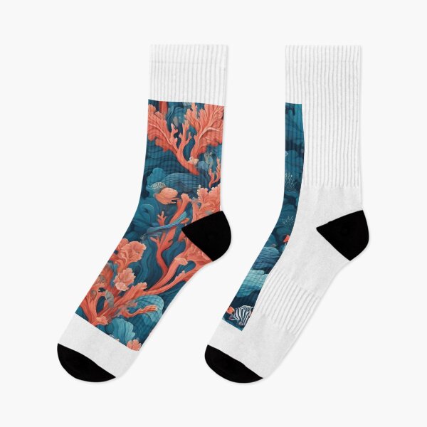 Item preview, coral reef pattern designed and sold by HOMETOWN86.
