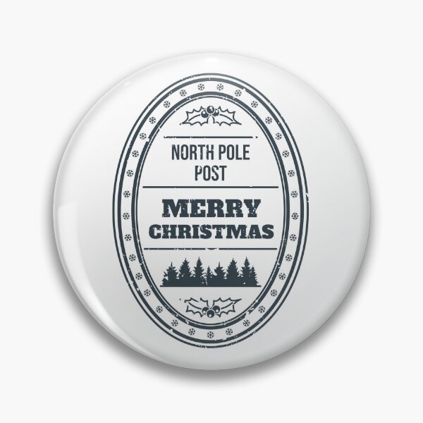 Item preview, Santa Clust North Pole Post Stamp designed and sold by Adam Arts.