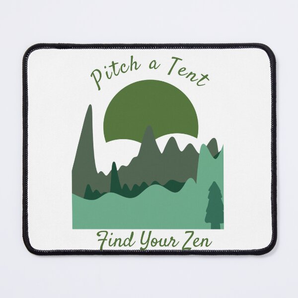 Item preview, Find your zen camping hiking designed and sold by BreadnButter97.