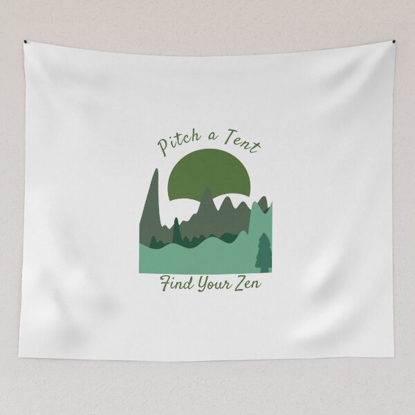 Item preview, Find your zen camping hiking designed and sold by BreadnButter97.
