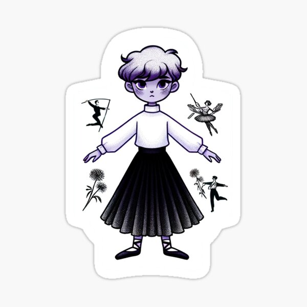the weight of the dance Sticker