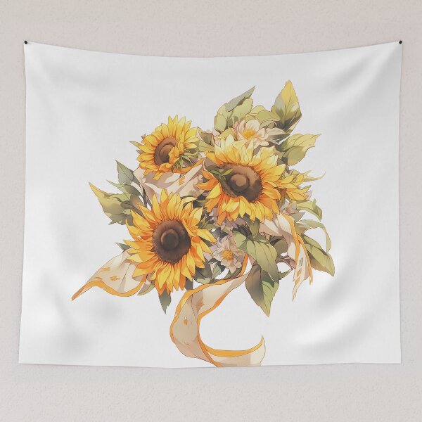 Item preview, Bouquet of blooming sunflowers designed and sold by BouquetlikeLove.