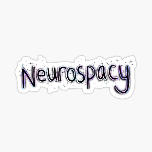 Item preview, Neurospacy - Hand-Lettered Design designed and sold by JillPillDesign.