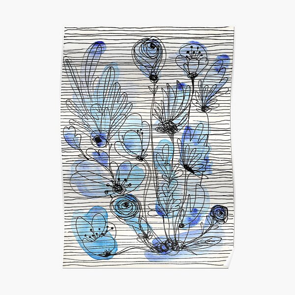 SPRING IN STRIPES Poster