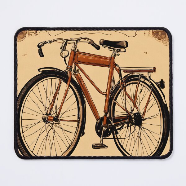 Item preview, "Vintage Poster Bicycle Illustration" designed and sold by Huycao211.