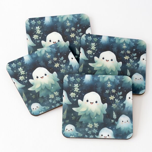 Item preview, Ghost Cute Dark Blue designed and sold by Mindterest.