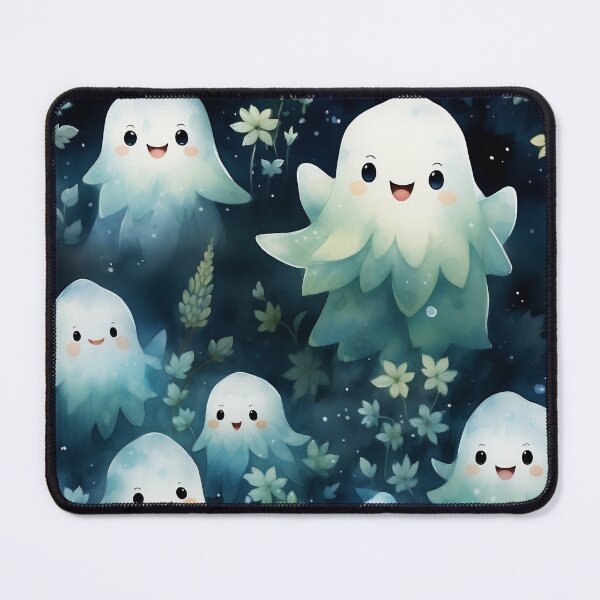 Item preview, Ghost Cute Dark Blue designed and sold by Mindterest.