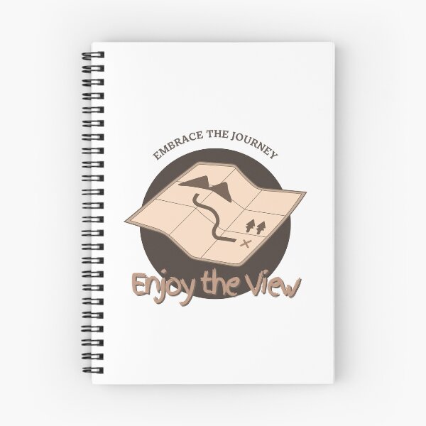 Item preview, Embrace the journey camping hiking designed and sold by BreadnButter97.