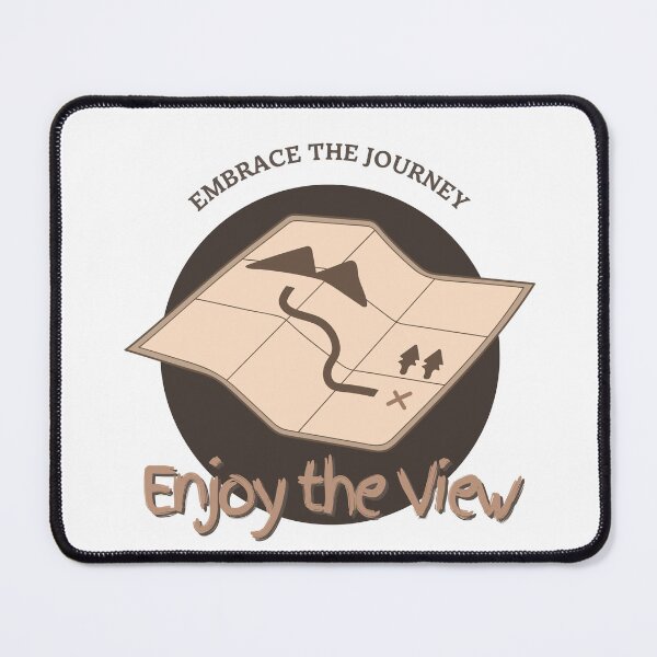 Item preview, Embrace the journey camping hiking designed and sold by BreadnButter97.