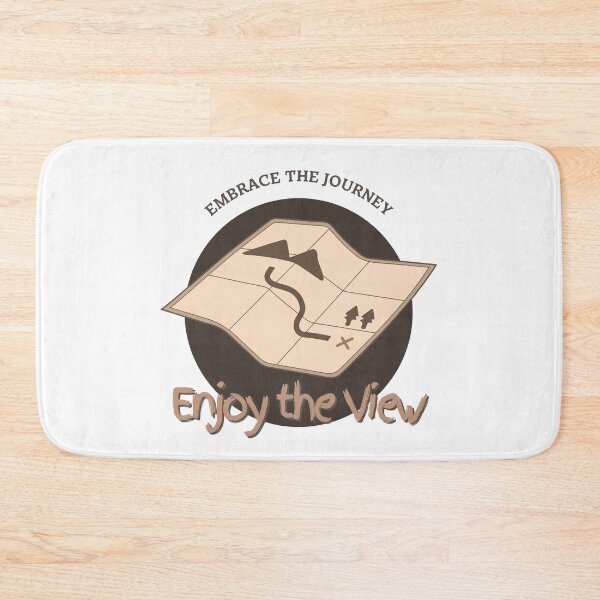 Item preview, Embrace the journey camping hiking designed and sold by BreadnButter97.