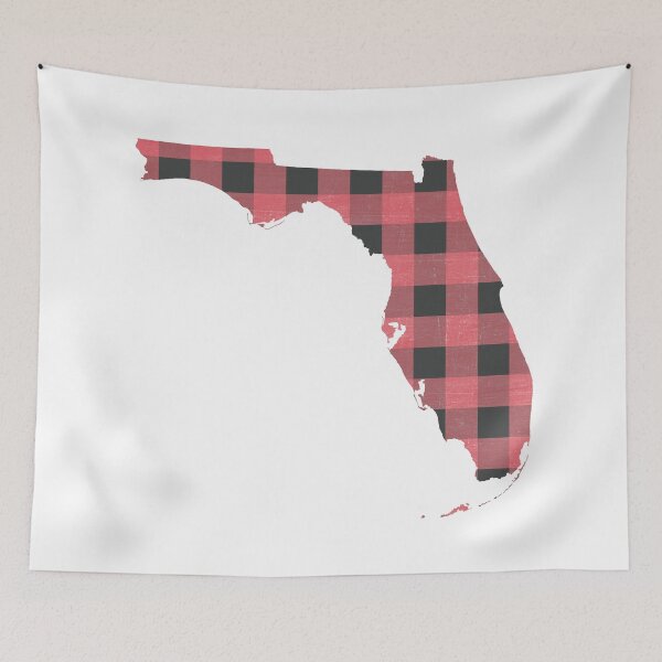 Artikelvorschau, Florida Plaid im Rosa entworfen und verkauft von Maren Misner.