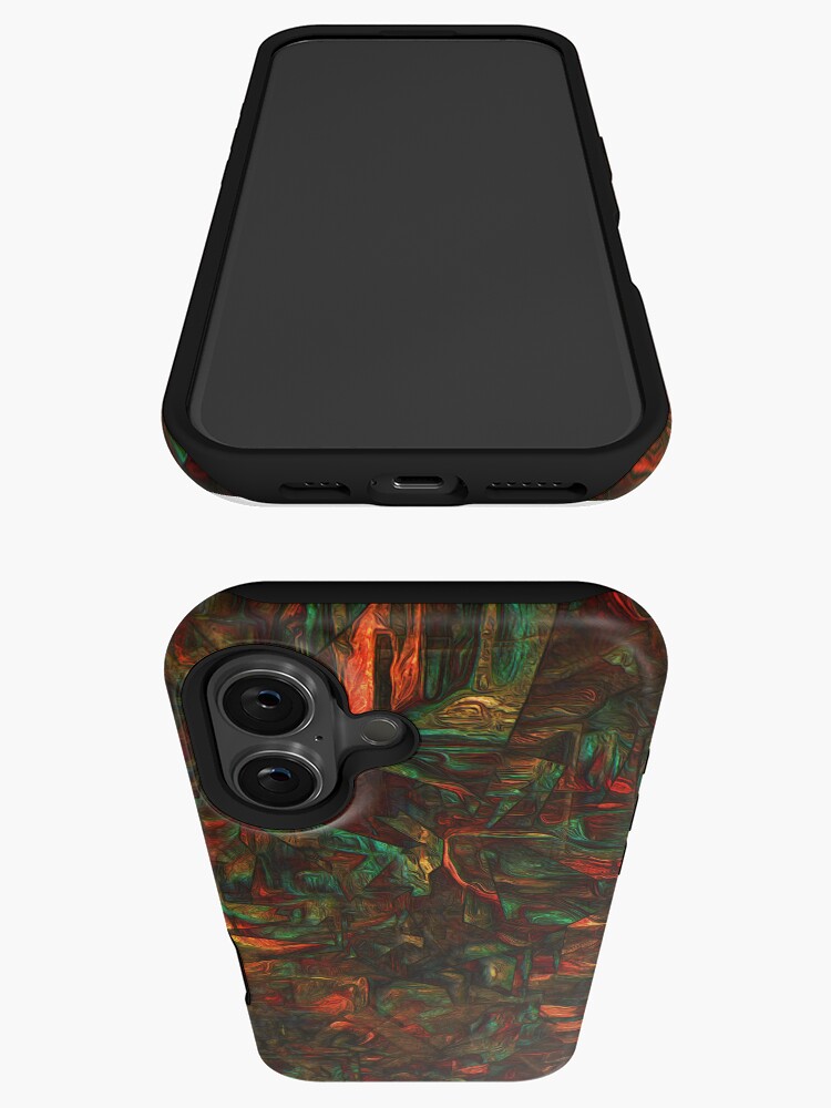 Aperçu 3 sur 4. Coque iPhone avec l'œuvre Toxic plant 16 créée et vendue par oduchossoir.