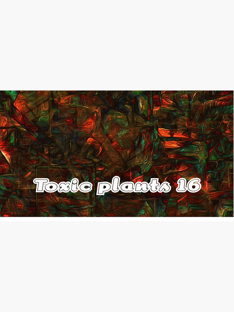 Aperçu 7 sur 7. Casquette avec l'œuvre Toxic plant 16 créée et vendue par oduchossoir.