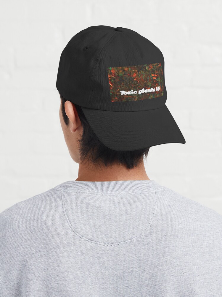 Aperçu 4 sur 7. Casquette avec l'œuvre Toxic plant 16 créée et vendue par oduchossoir.