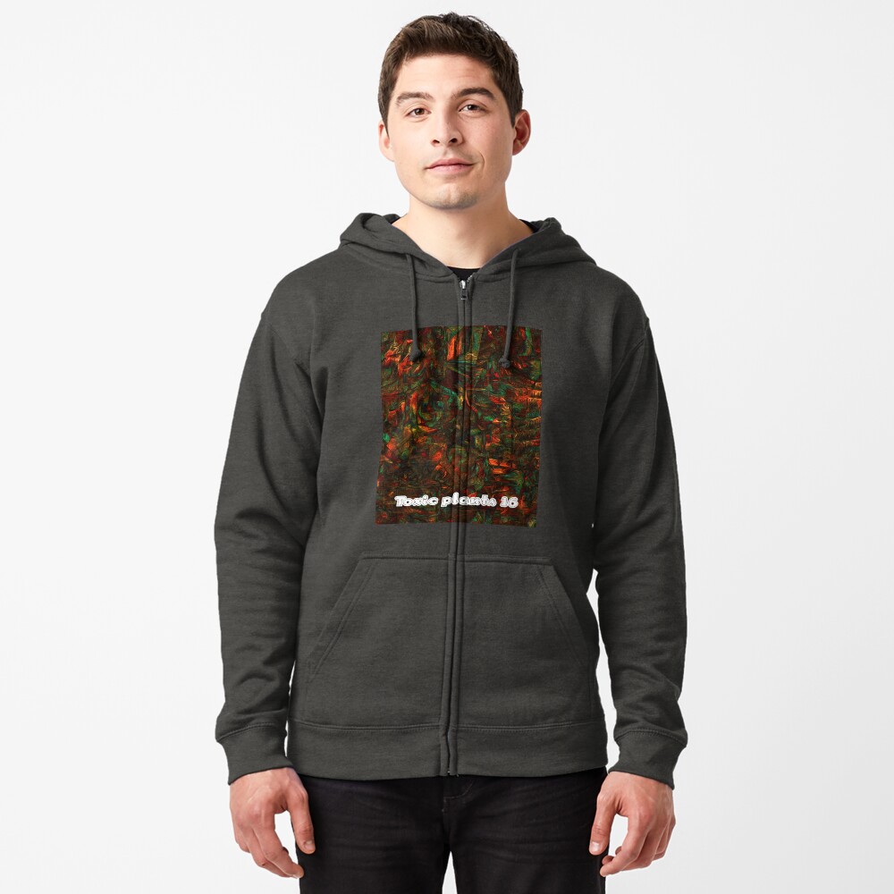 Aperçu de l'œuvre Veste zippée à capuche créée et vendue par oduchossoir.