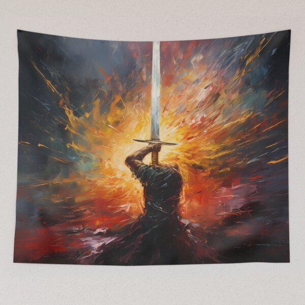 Item preview, Excalibur Reborn in Pixels: Discover the Magic of Digital Art Inspired by the Legendary Sword designed and sold by Artedig.
