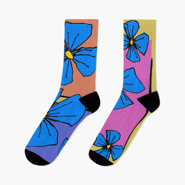 Artikelvorschau, Retro-Pop-Art-Blumenmuster entworfen und verkauft von pauloneill-art.