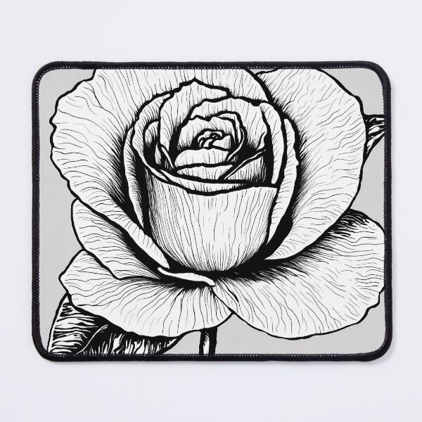 Item preview, "Delicate Rose: One-Line Artwork" designed and sold by Huycao211.