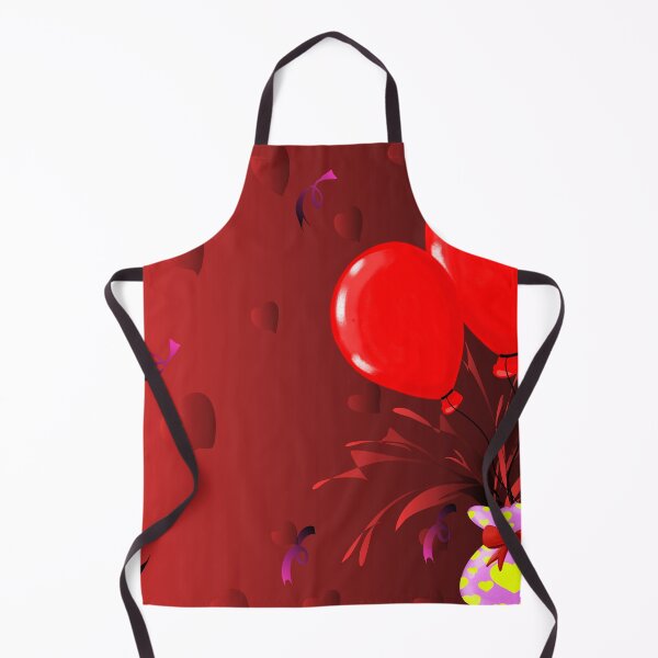 Item preview, seamless background with balloons and red gradients pattern designed and sold by SunbeamMoon111.