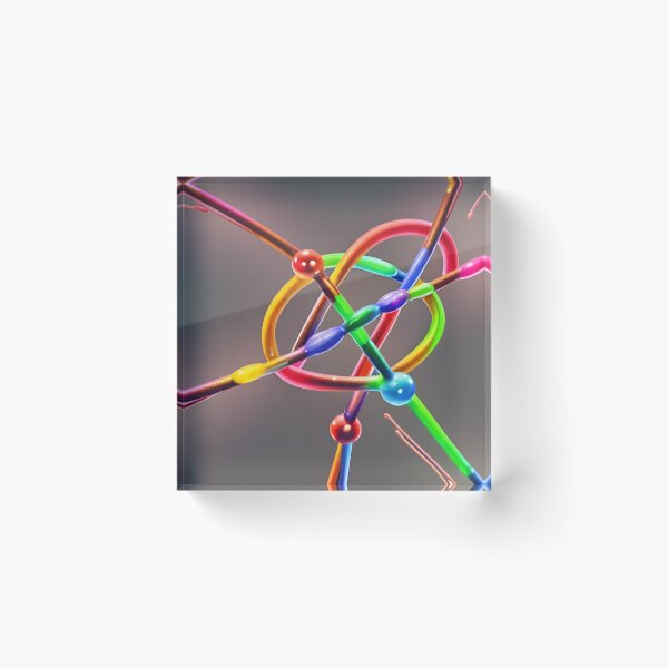 Item preview, Damaged DNA molecule in neon designed and sold by Giuseppe Pellegrino.