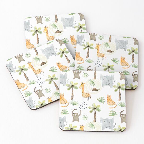 Item preview, Watercolor safari animals. designed and sold by tapilipa.